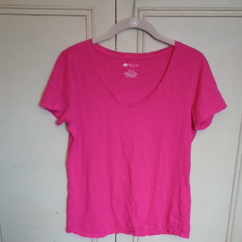 STYLUS Pink Short Sleeve Tee
